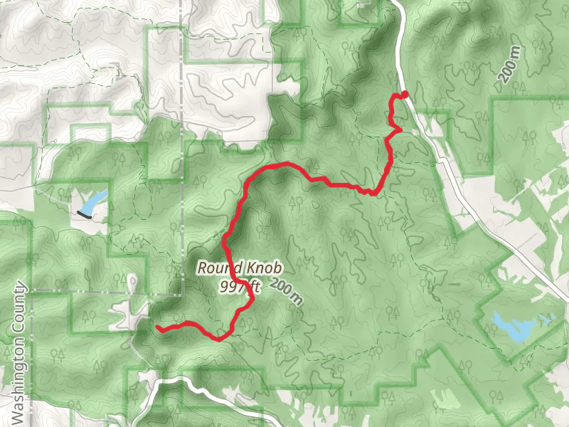 Round Knob - Knobstone Trail