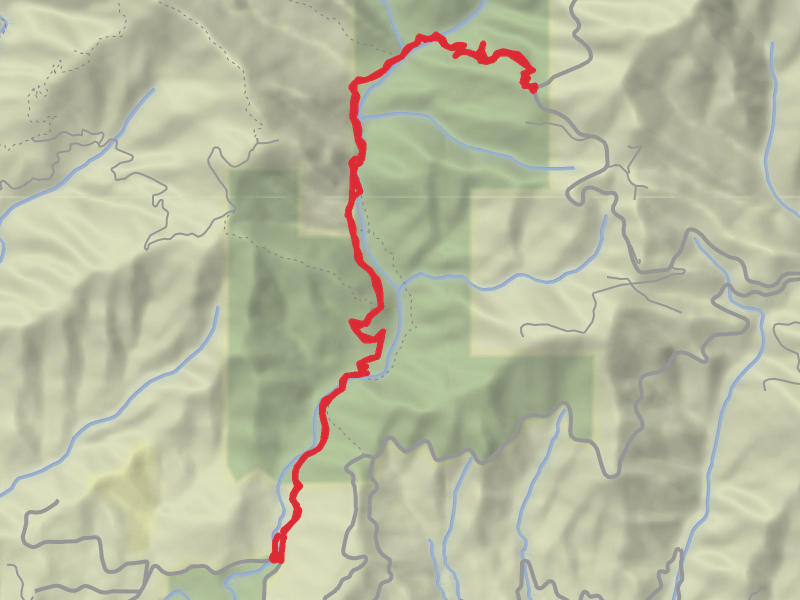 Hike on Rattlesnake Canyon to Gibraltar Road. thumbnail