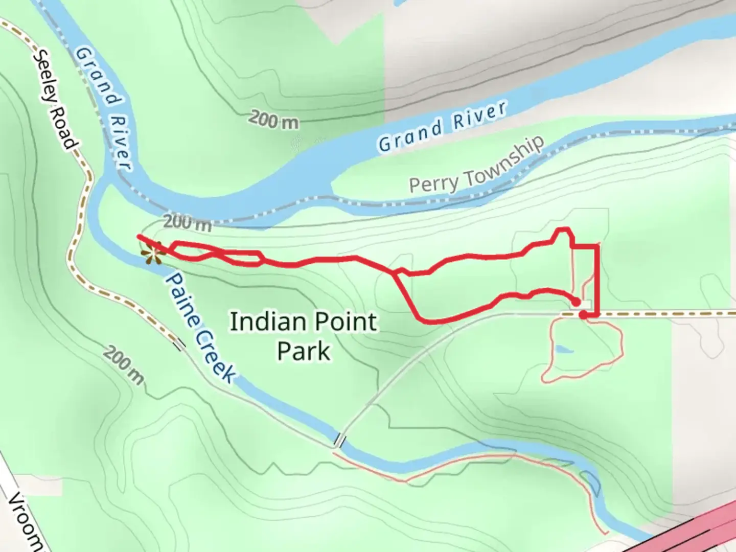 An image depicting the trail Point Overlook and Lookout Ridge Scenic Loop Trail and its surrounding area.