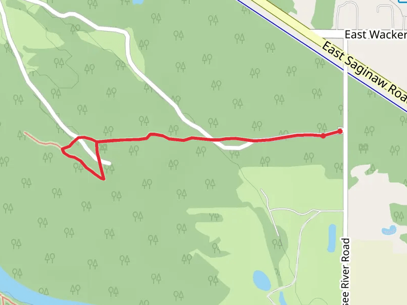 North Tittabawassee River Road Loop - West