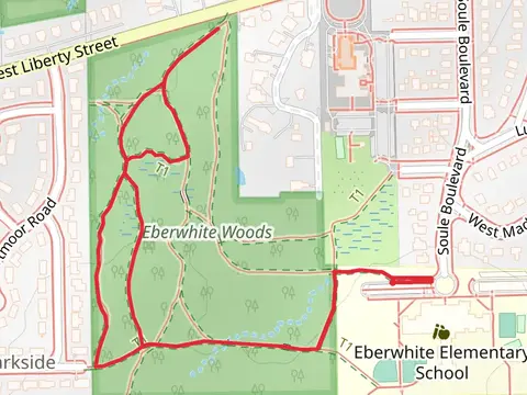 Eberwhite Woods Loop Trail
