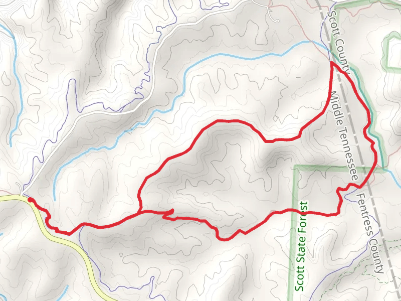 West Entrance and Collier Ridge Loop Trail