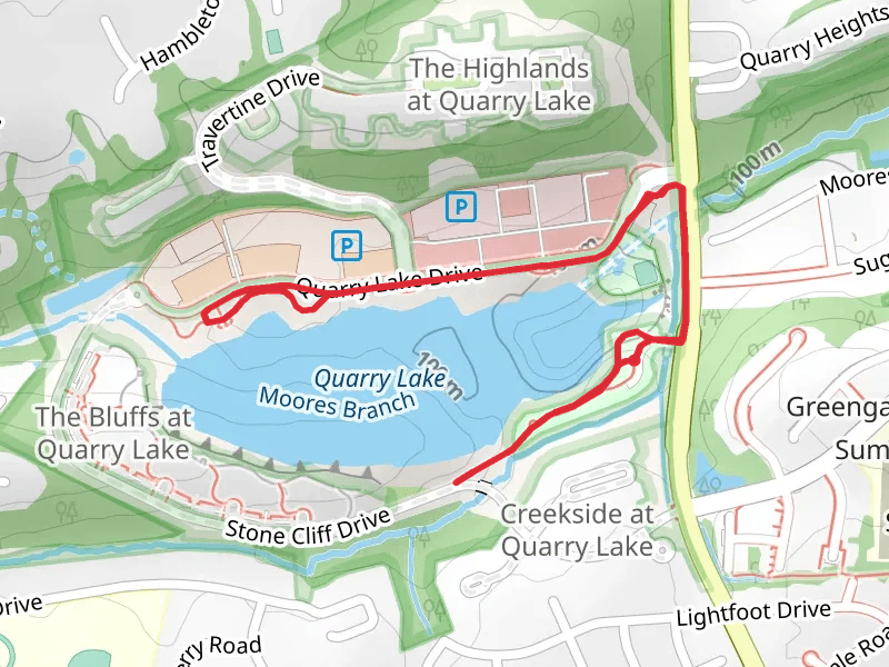 Moores Branch - Quarry Lake