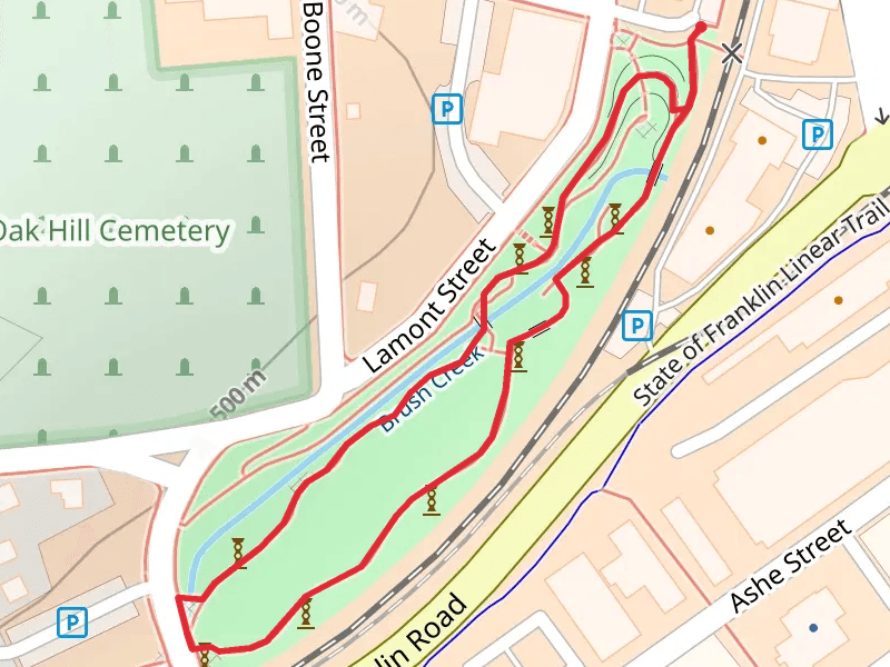 Founders Park Loop