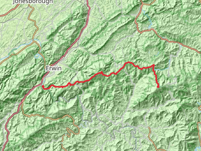 Chestoa to Cloudland Mountain via Appalachian Trail