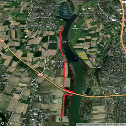 Buitenzomerlanden to Zalmpad via Buitenpolderpad