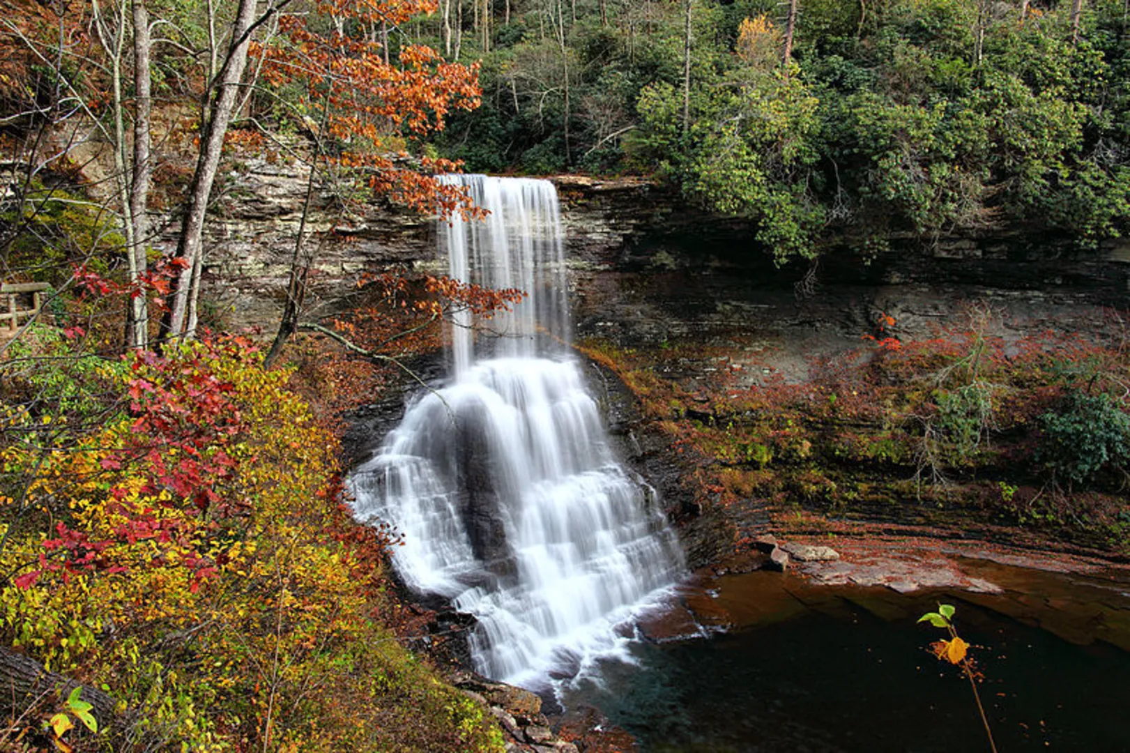 An image depicting the trail Cascades Trail and its surrounding area.