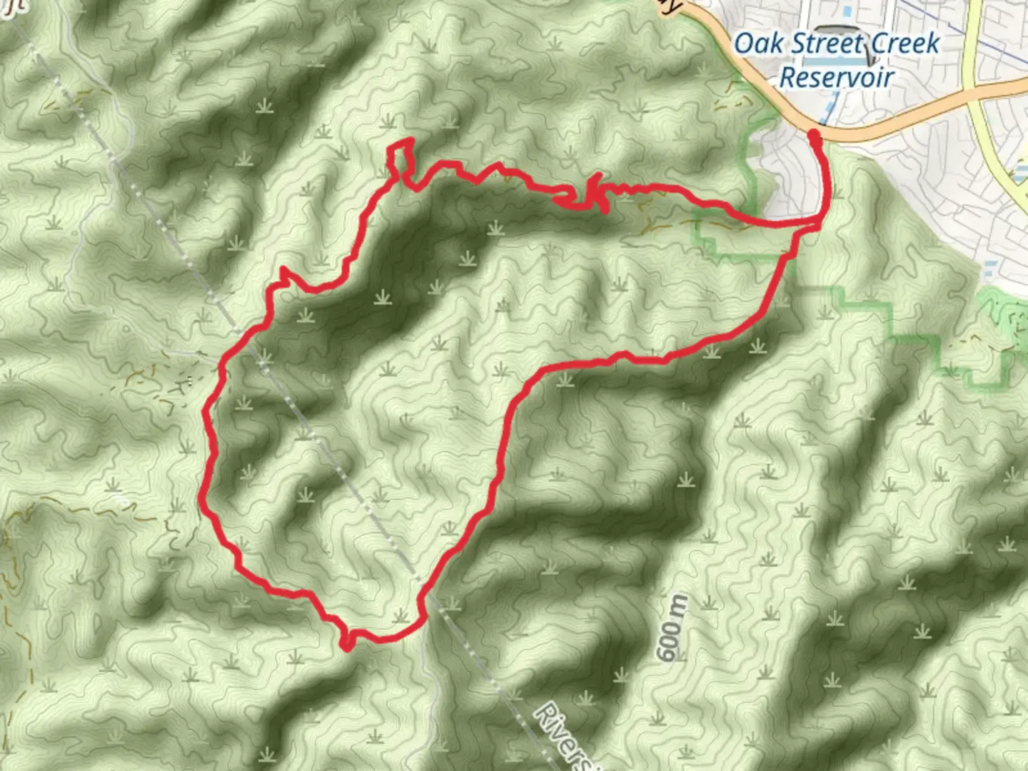 An image depicting the trail Troy Lee and Skinsuit Loop Trail and its surrounding area.
