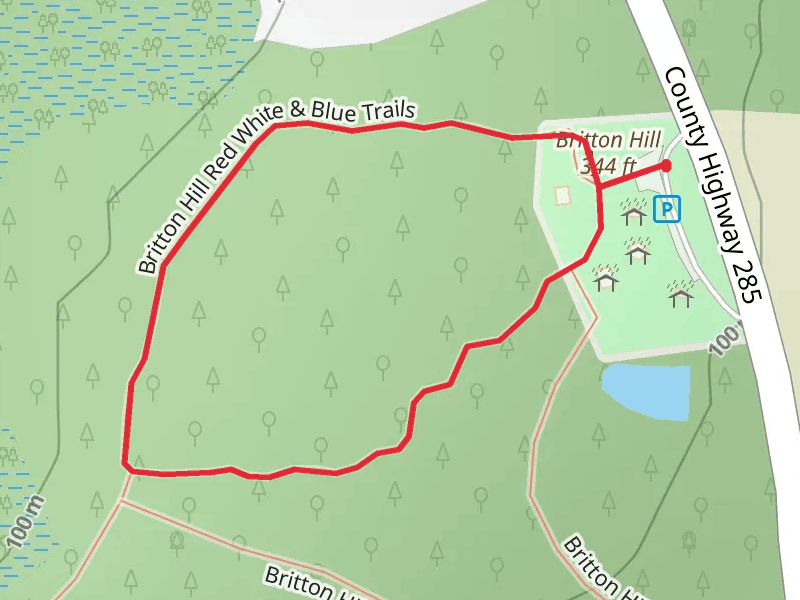 Britton Hill - Lakewood Park Loop