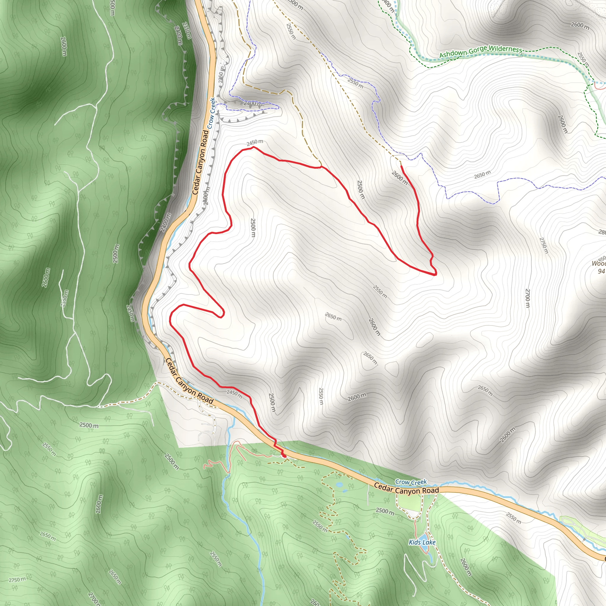 Hollow Springs mobile static map