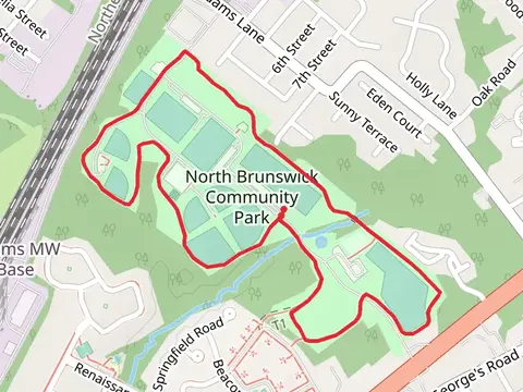 North Brunswick Community Park Loop