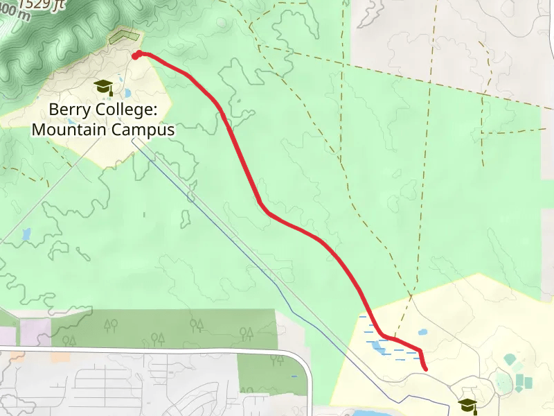 Walk along Big Dry Creek