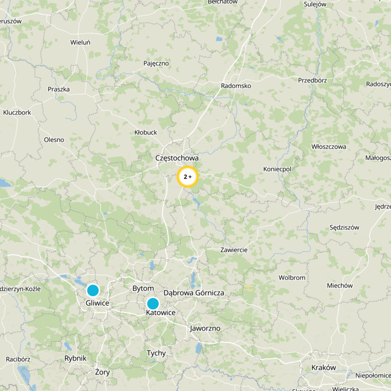 gmina Poraj Static Map