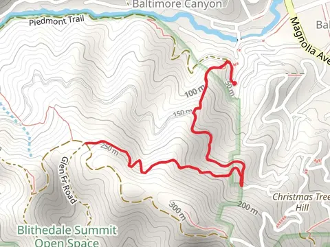 Huckleberry Trail from Piedmont Road