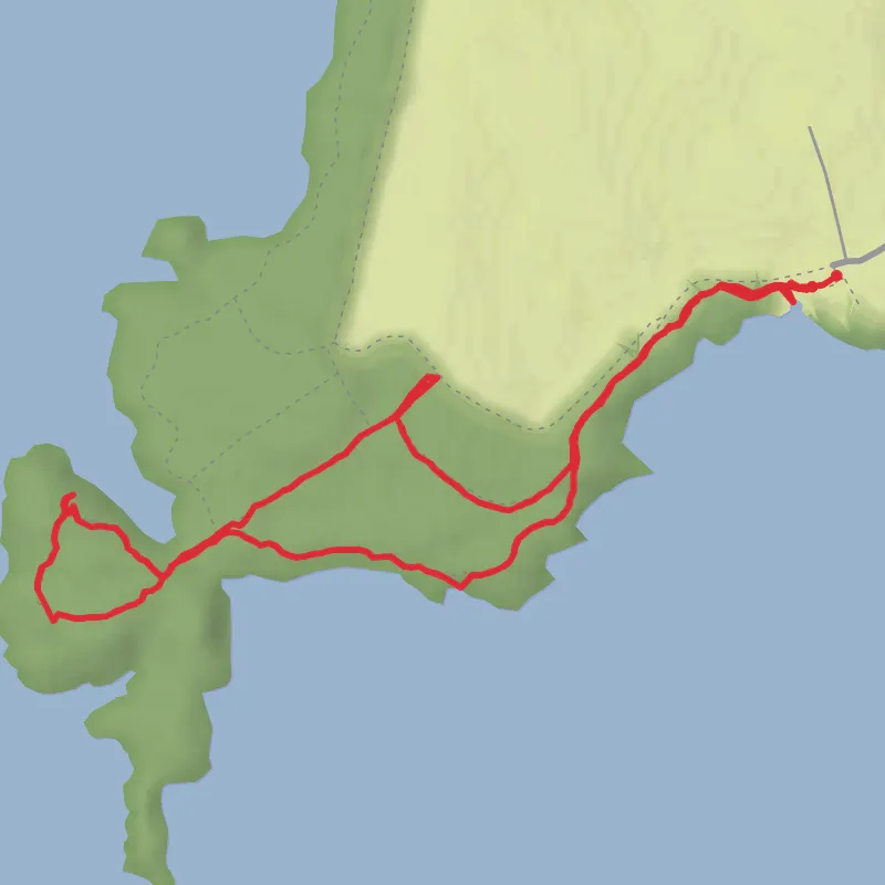 Portlick Forest mobile static map