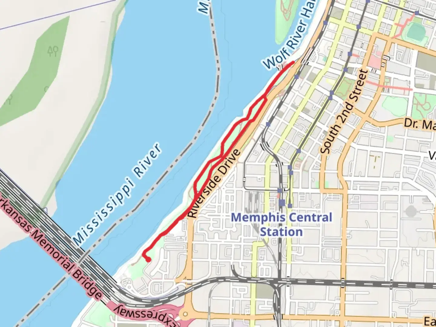 An image depicting the trail Ashburn-Coppock Park Shore Loop and its surrounding area.