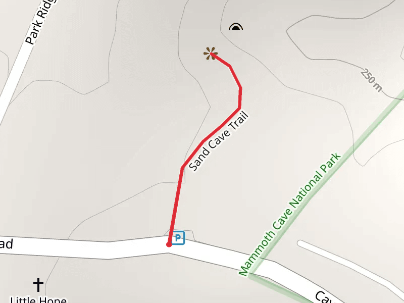 Sand Cave Trail