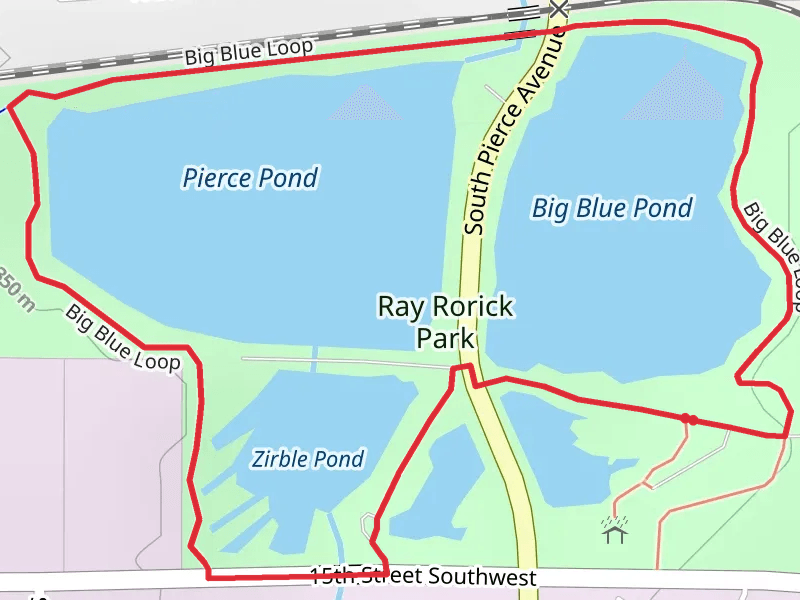 Big Blue Pond and Pierce Pond Loop