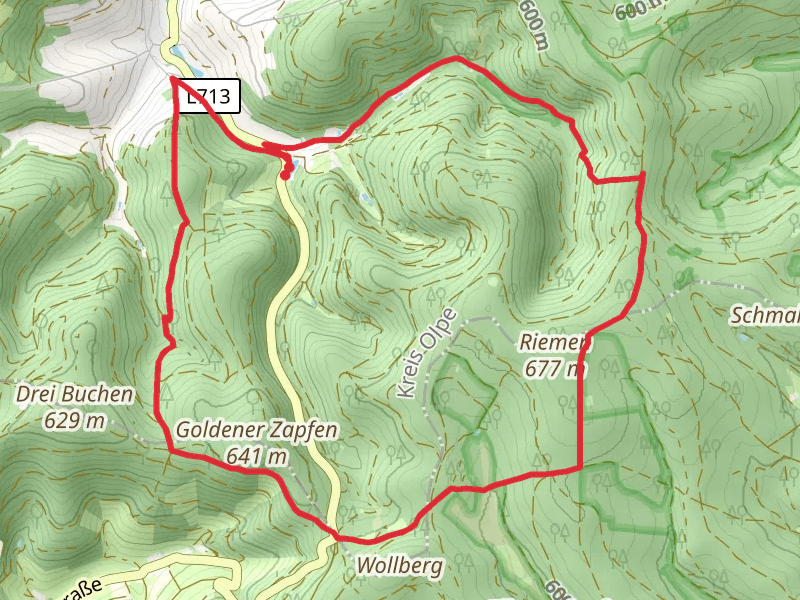 Suedlicher Rothaarsteig and Kirchhundem