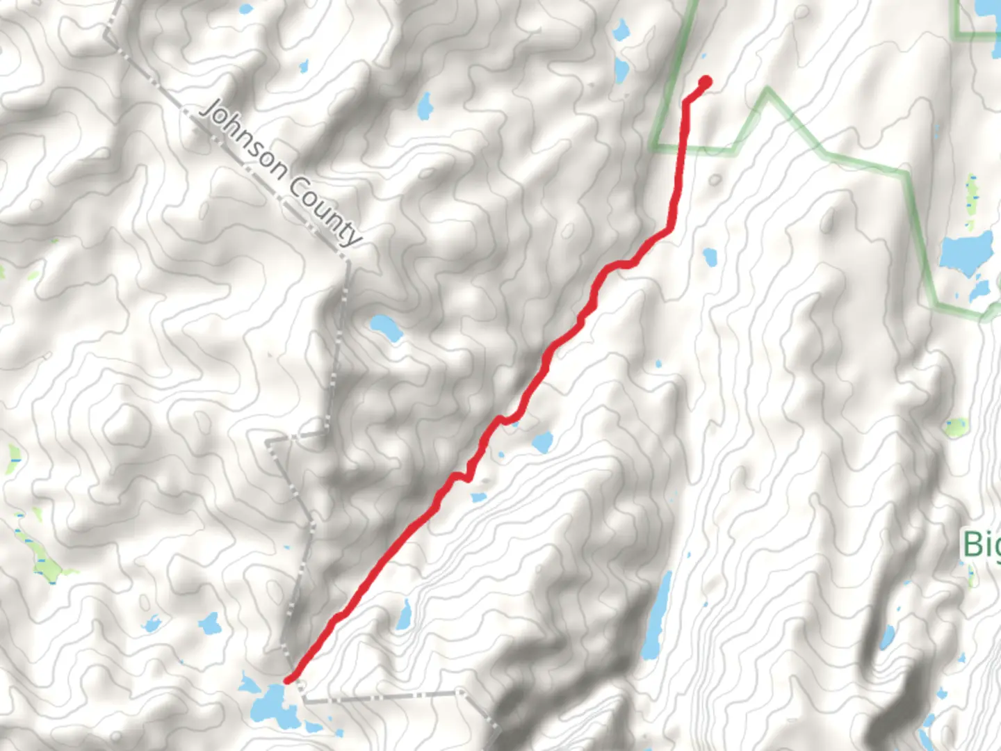 An image depicting the trail Edelman Lake Trail and its surrounding area.