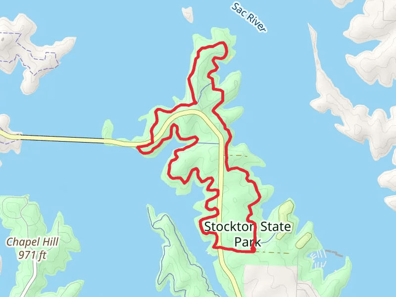 Stockton Lakeview Loop Trail