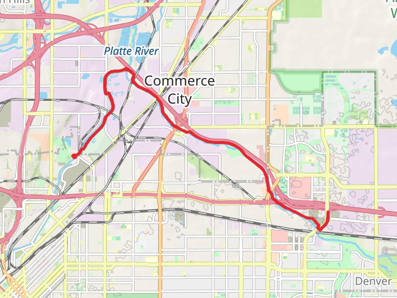 Platte River and Sand Creek Trail