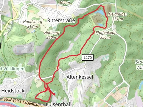 Haldenrundweg Suedschleife
