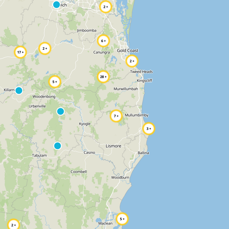 Lismore Static Map