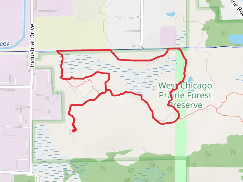 Gentian Trail and MacQueen Woodland Trail