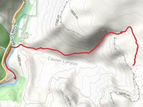 Allens Bend Trail and Casner Canyon Trail