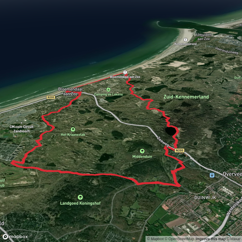 Hazenwei, t Wed and Zandvoort Loop