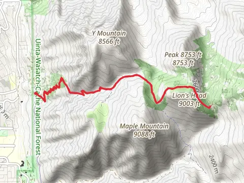 Slide Canyon Trail