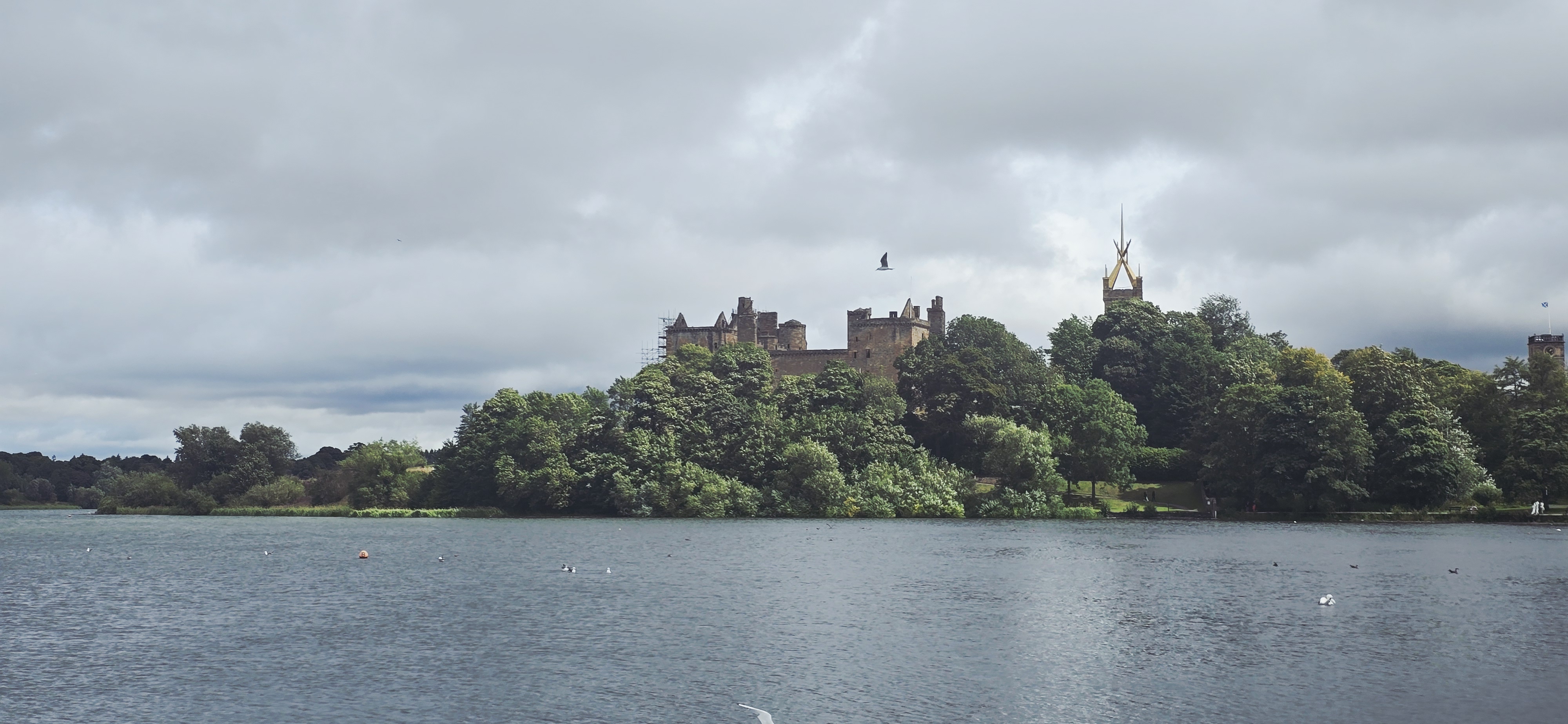 A map preview of the recording Linlithgow Loch.