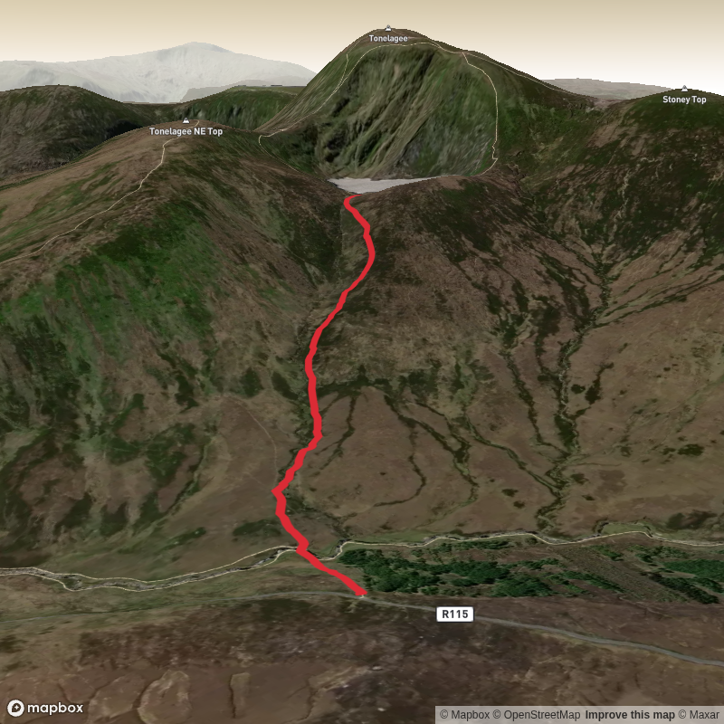 Military Road to Lough Ouler