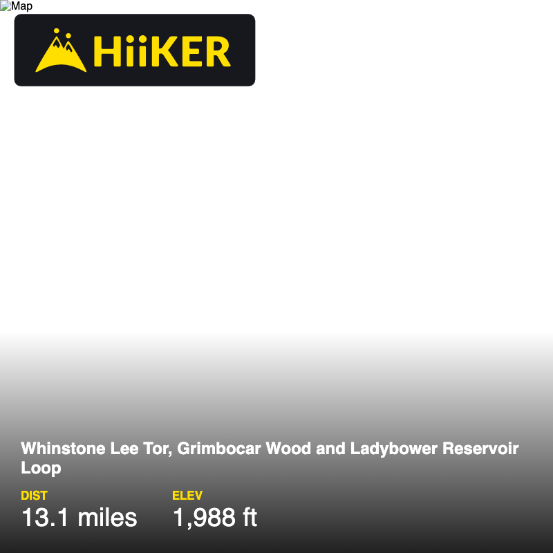 Whinstone Lee Tor, Grimbocar Wood and Ladybower Reservoir Loop | Derby
