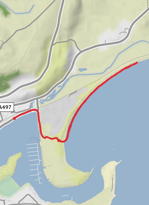 Gwynedd Walking mobile static map