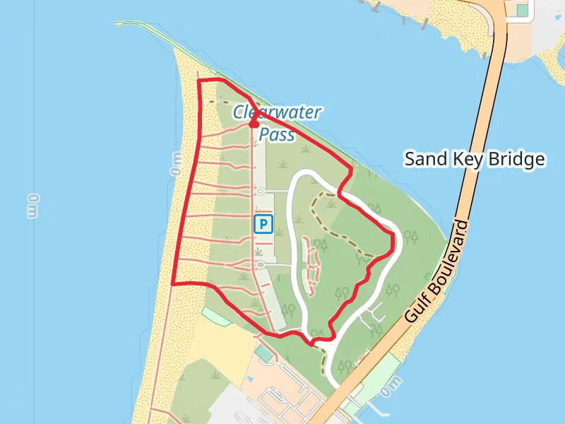 Sand Key Park Loop