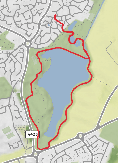 Daventry Walking mobile static map