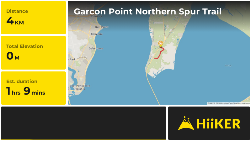 Garcon Point Northern Spur Trail | Santa Rosa County | Florida