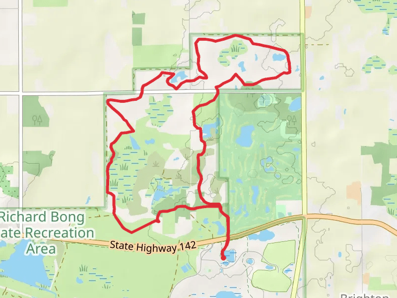 Richard Bong State Recreation Area Loop