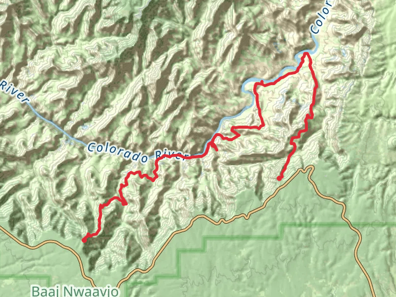 Tanner, Escalante Route and Grandview Trail