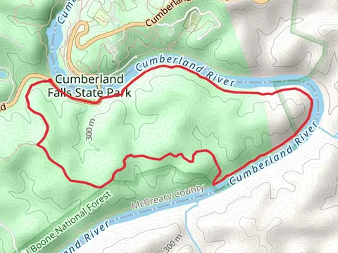 Sheltowee Trace and Blue Bend Loop Trail