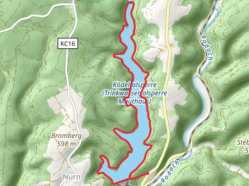Ködeltalsperre Loop