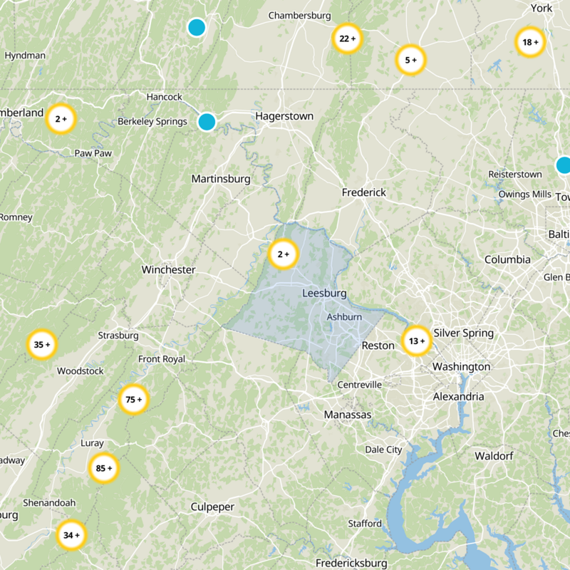 Loudoun County Static Map