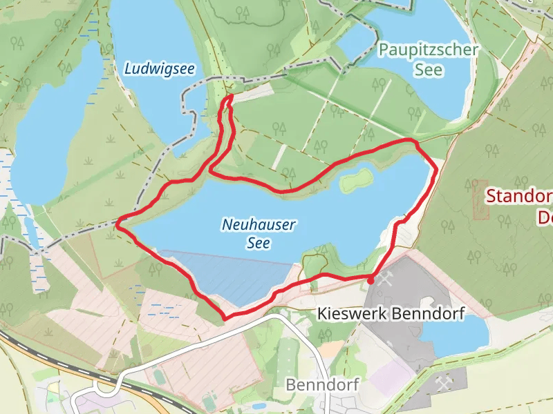 Neuhäuser See and Drei Seen Blick Loop