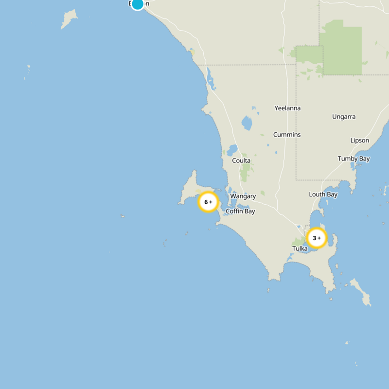 The of Lower Eyre Peninsula Static Map