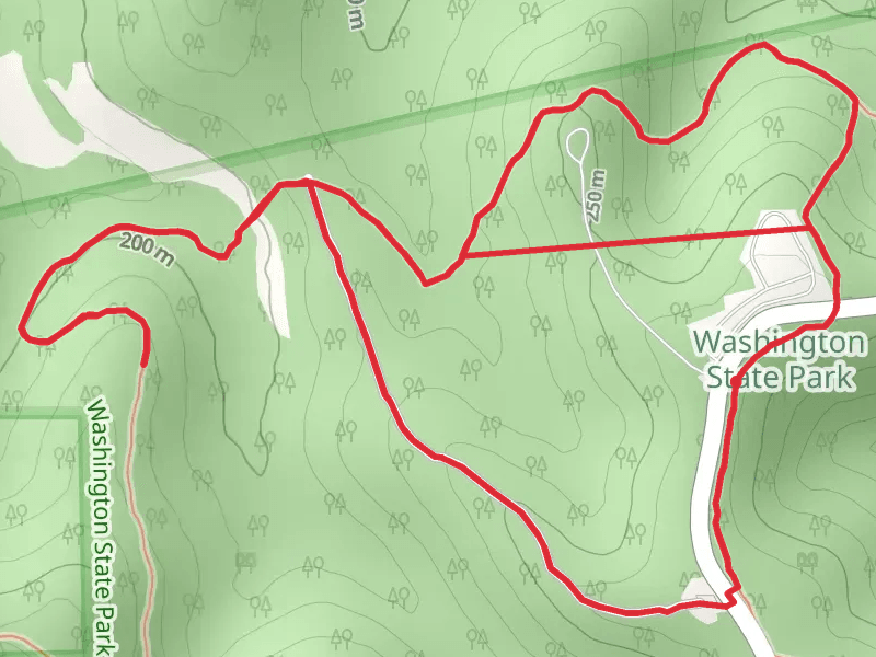 Opossum Track and Rockywood Loop Trail