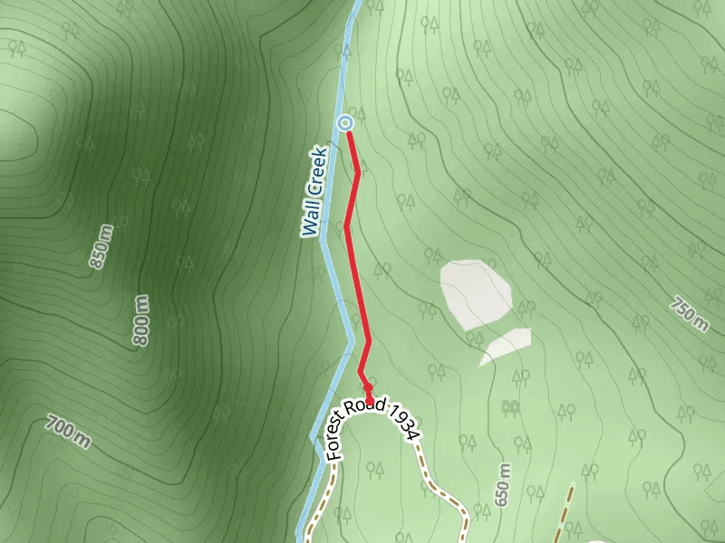 Wall Creek Warm Springs Trail