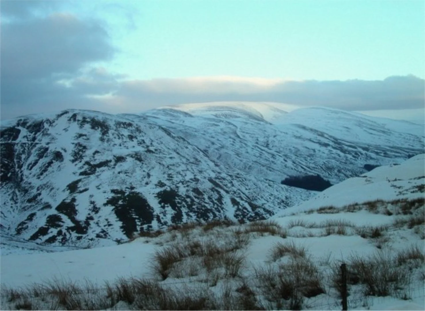 An image depicting the trail Skirtle Craig Loop via Annandale Way and its surrounding area.