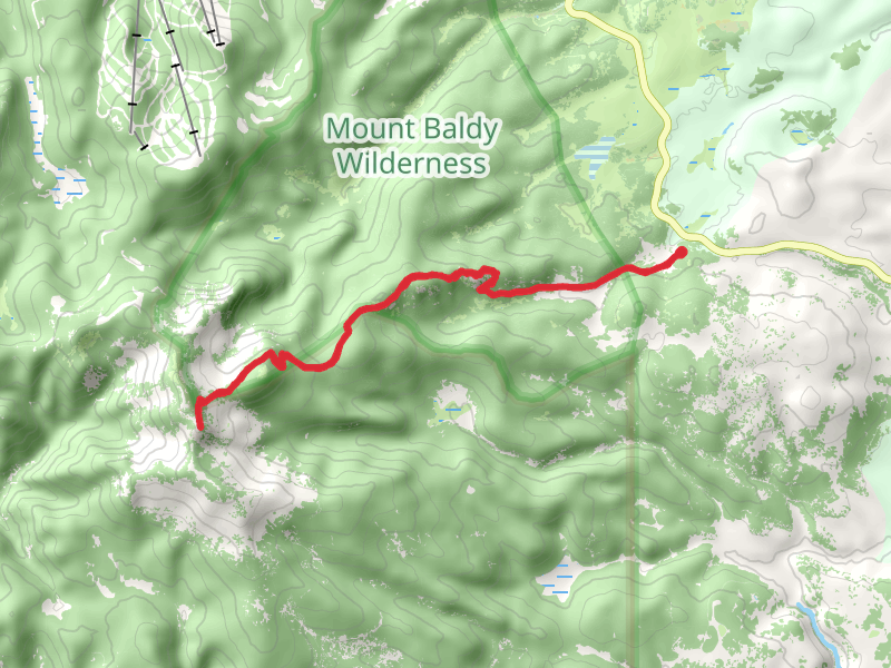 Baldy Peak via East Baldy Trail